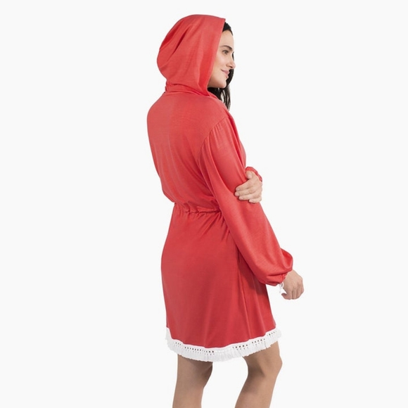 NWOT Sun50 Beach Cardigan UPF 50+ Size Large - Picture 3 of 3